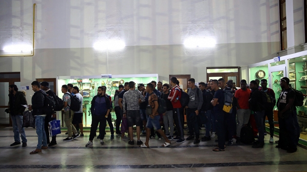 Tren garnda dzensiz gmen yakaland