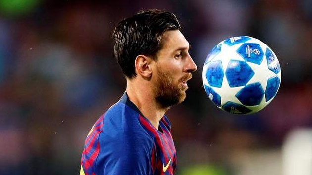 ampiyonlar Ligi'nde haftann futbolcusu Messi oldu
