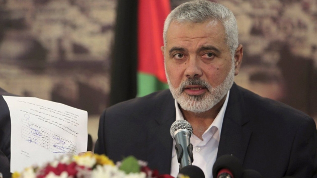Hamas lideri Heniyye, Gazze eridi'ni ziyaret eden Msr gvenlik heyeti ile Filistin uzlas ve atekese ilikin gelimeleri ele ald