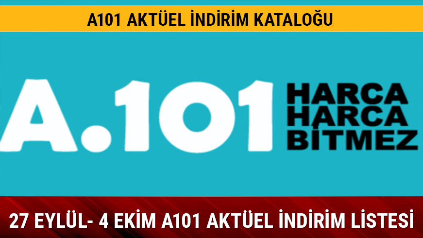 A101 akt�el �r�nler indirimli fiyat listesi yay�nda