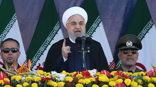 Ruhani, Ahvaz saldrsn gerekletiren rgtn Basra Krfezi'ndeki bir devlet tarafndan desteklendiini syledi