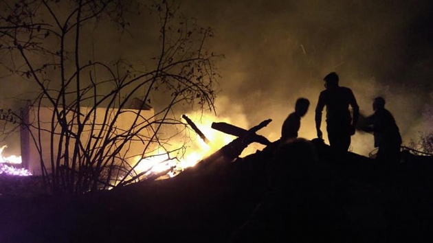 Kastamonu'da yangn: 8 ev kullanlamaz hale geldi