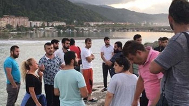 Aydn'da denize giren Bulgar turist bouldu