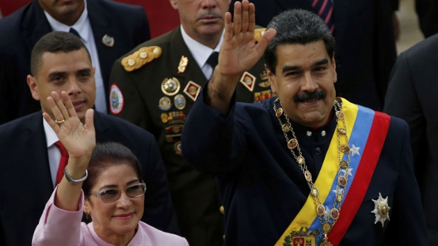 ABD'den Maduro'nun ei ve yakn evresine yaptrm karar ald