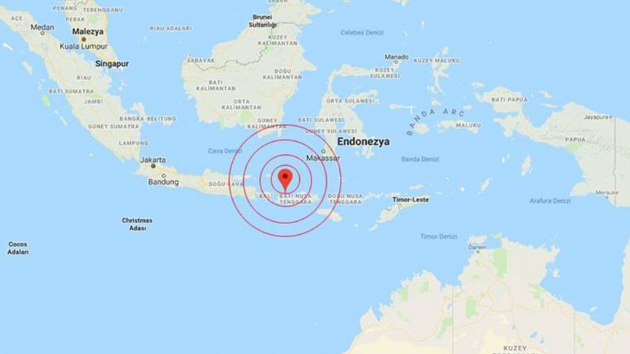 Endonezya'da 5,3 byklnde deprem