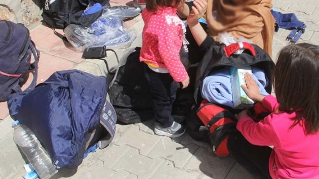 Edirne Jandarma Komutanl ekipleri Bosnaky ky yaknlarnda 13 dzensiz gmen tespit etti