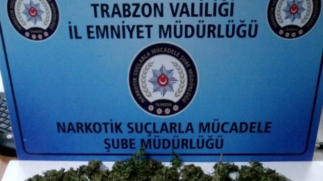 Trabzon'da uyuturucu operasyonu 