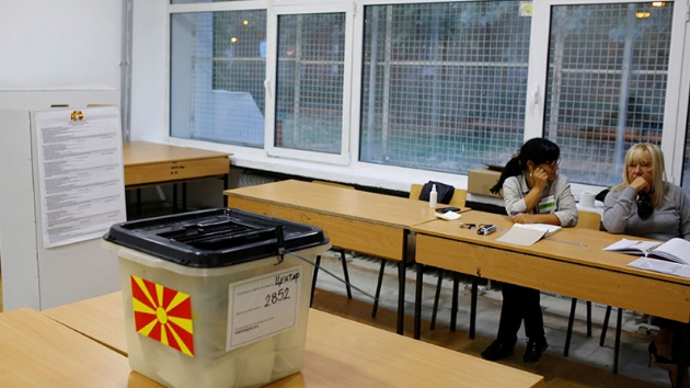 Makedonya'daki referanduma katlm yzde 35,9 seviyesinde kald      