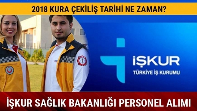 Salk Bakanl personel alm kur kura ekili sonular iskur.gov.tr