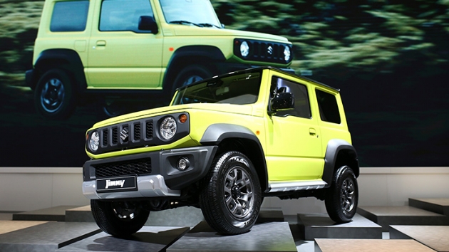 Yeni nesil Suzuki Jimny, Paris Otomobil Fuarnda