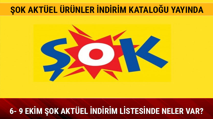 6 Ekim 9 Ekim OK indirimlerinde neler var