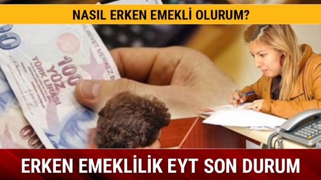 Erken emekli olmak mmkn m? 