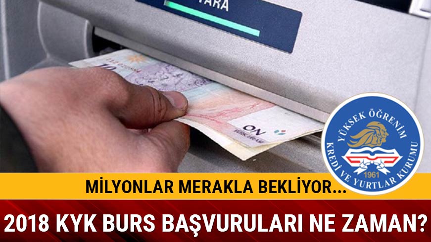 KYK burs ba�vurular� i�in heyecan dorukta