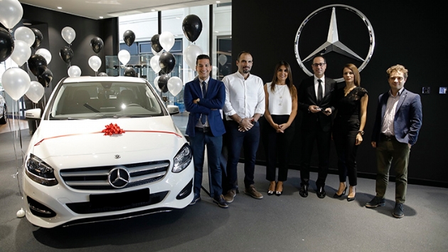 Mercedes-Benz Bahar Kampanyas kazanan B-Serisini teslim ald