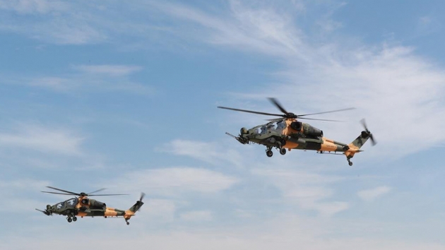 3 adet daha T129 atak helikopteri silahl kuvvetlerimize teslim edildi