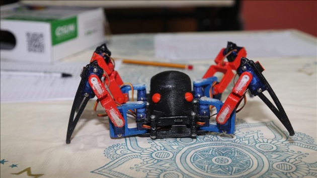 Kastamonu'da rencilerin yapt robot rmcek ilgi gryor