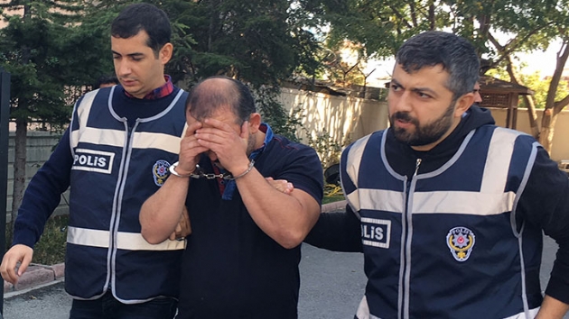 Konya'da barnaktaki mamalar alan alan ile arkadana tutuklama