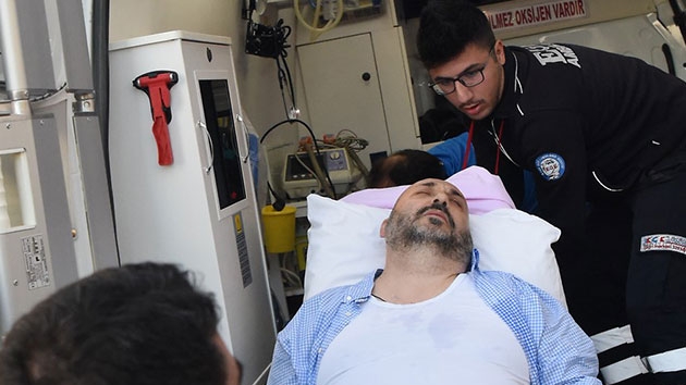 Giresunspor Bakan Mustafa Bozba hastaneye kaldrld