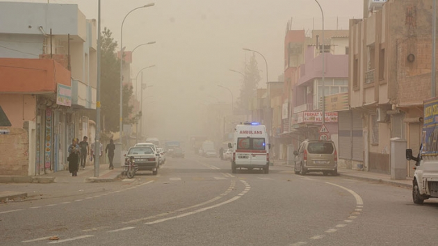 Gneydou'da toz tanm hayat olumsuz etkiledi