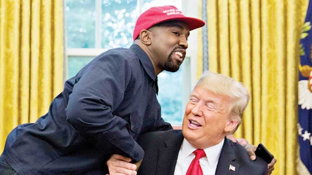 Trump ile Kanye West eteleri grt