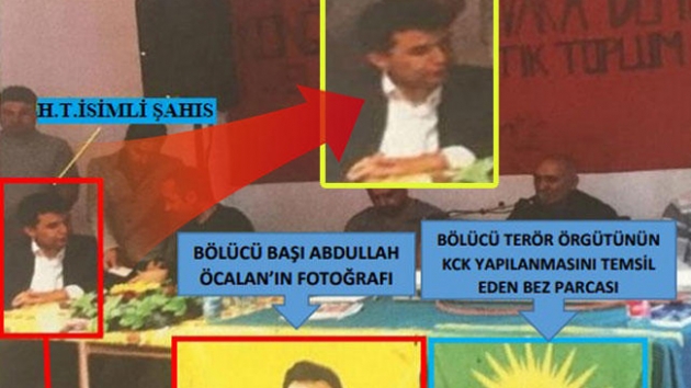 PKK'ya maddi destek salayan iadam dava dosyasna giren fotoraf sonras tutukland
