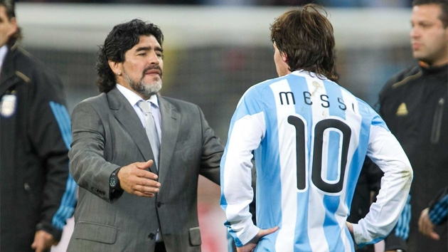 Maradona Messi'yi yerden yere vurdu: Ben olsam Messi'yi artk milli takma almazdm