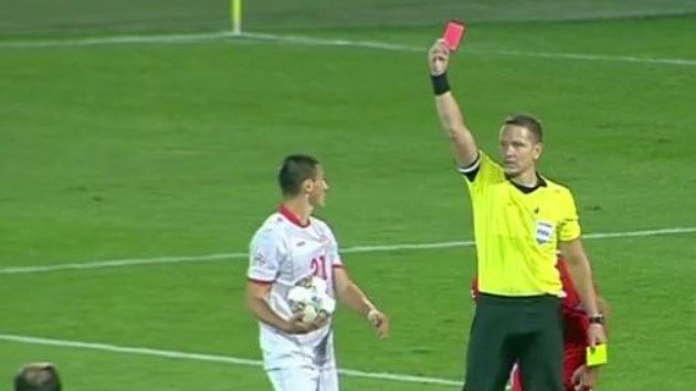 Elif Elmas UEFA Uluslar Ligi'nde krmz kart grd