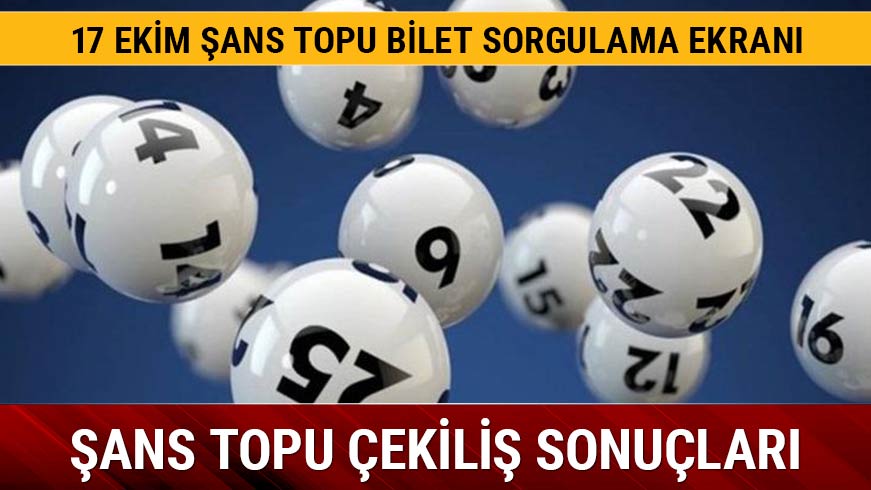 �ans Topu �ekili� sonu�lar� a��kland�