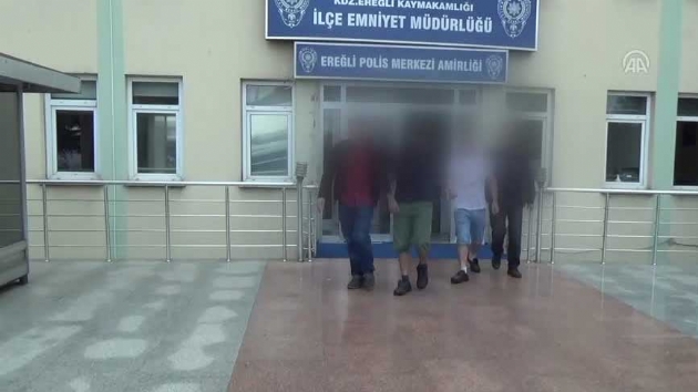 Zonguldak'ta 6 dzensiz gmen yakaland