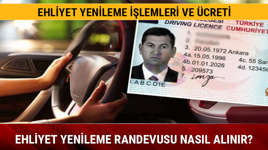 Ehliyet yenileme belgeleri evraklar� nelerdir