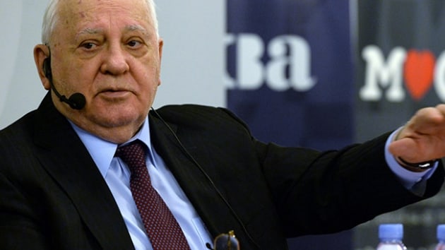 SSCB'nin eski lideri Gorbaov: Tren henz kalkm deil