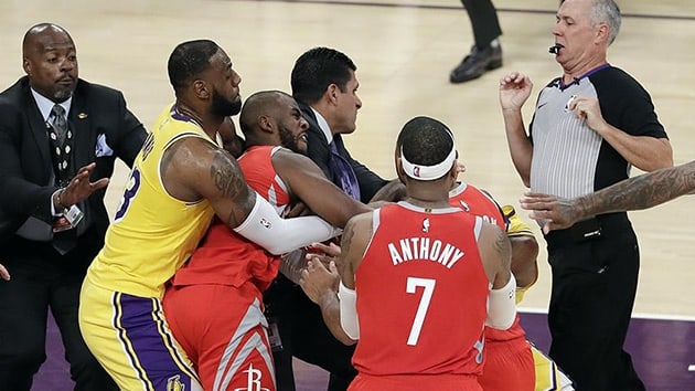 NBA'deki kavgann cezalar belli oldu