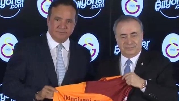 Galatasaray Bilyoner ile sponsorluk anlamasna vard