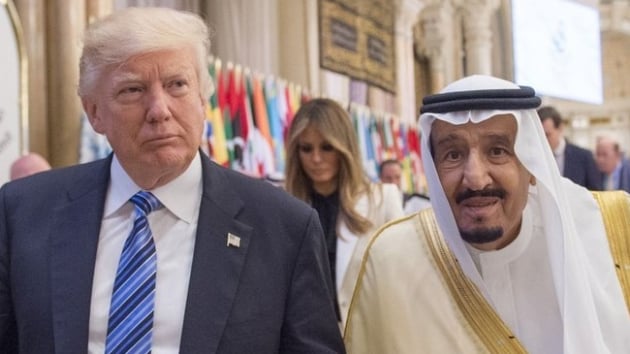 ABD Hazine Bakan Mnuchin, bakent Riyad'da Suudi Arabistan Veliaht Prensi Selman'la bir araya geldi