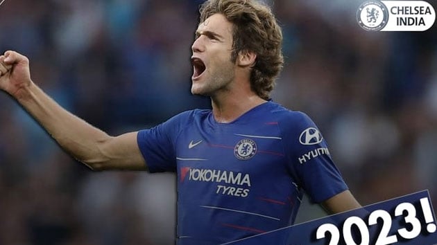 Marcos Alonso 5 yl daha Chelsea'de