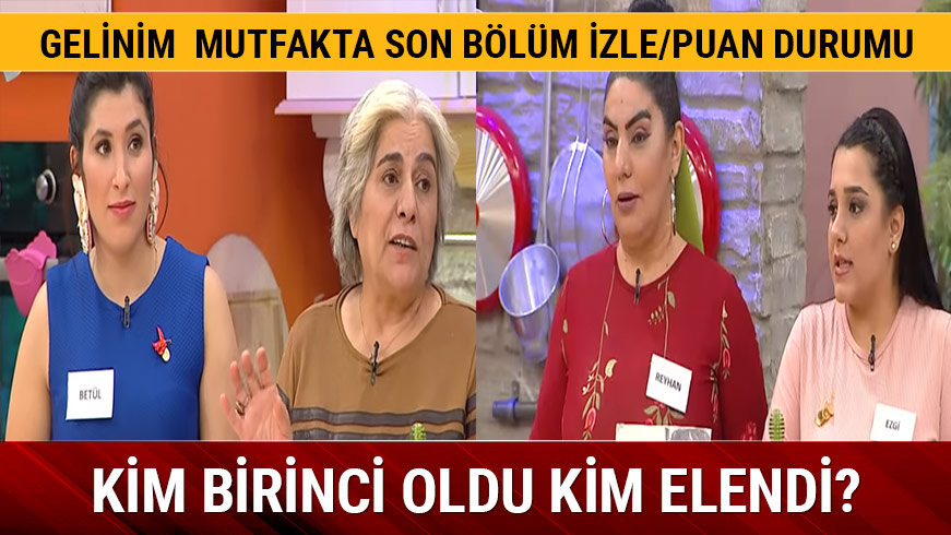 26 Ekim Gelinim Mutfakta birincisi belli oldu