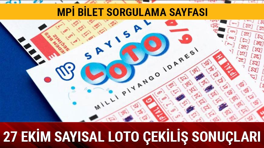 Say�sal Loto �ekili� sonu�lar� a��kland�