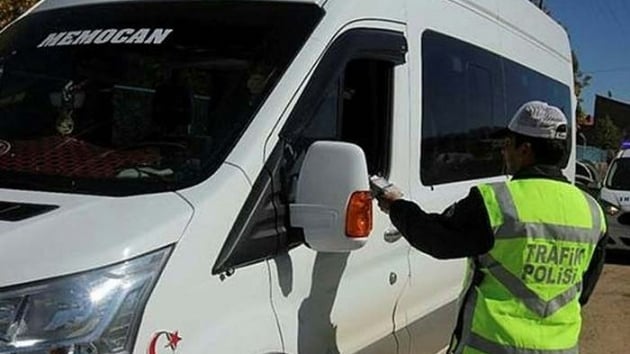 Muta okul servis aralar denetlendi  
