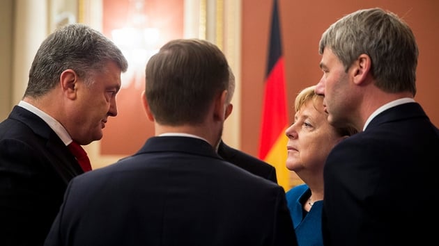 Merkel, Rusya'ya kar Ukrayna'ya yaptrm destei verdi