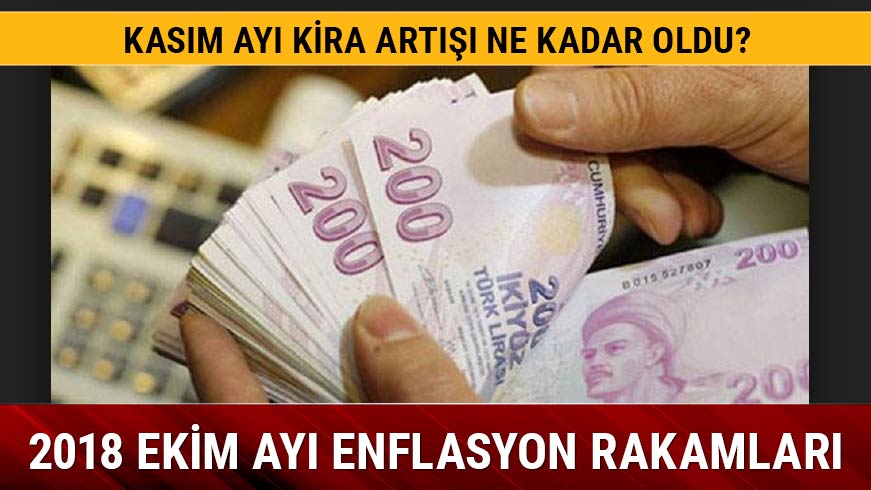 Ekim ay� 2018 enflasyon rakamlar� a��kland�