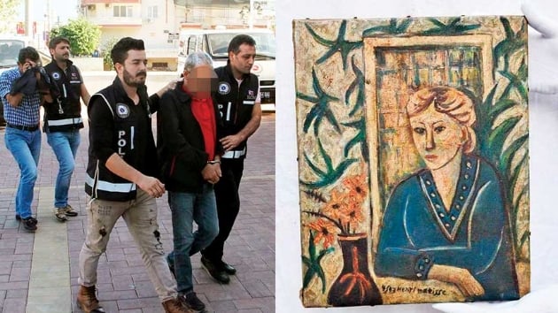 Dede yadigar Matisse tablosunu gasp ettiler