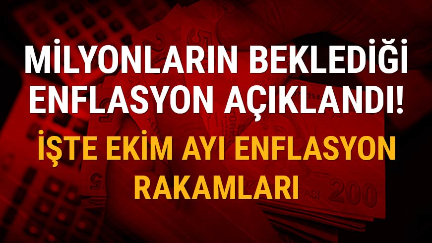 Enflasyon rakamlar� a��kland�