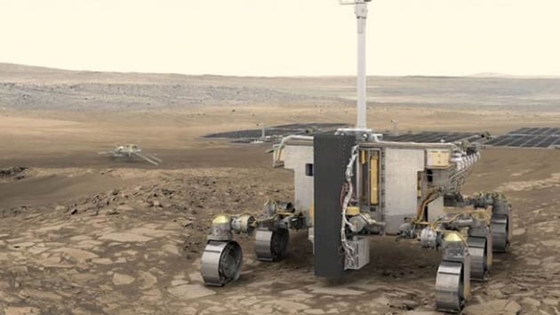 Yeni gelitirilen ngiliz robot, Mars'ta yaam belirtisi arayacak