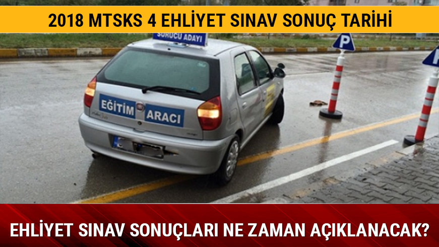 Ehliyet s�nav sonu�lar� a��kland� m�