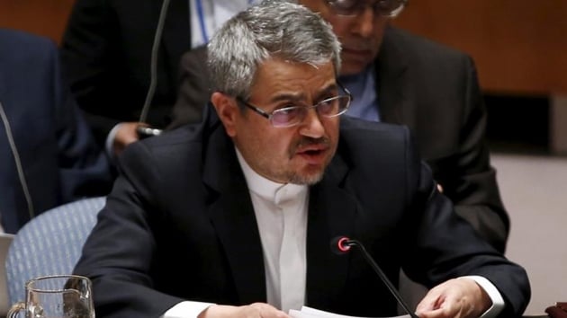 ran'n BM Daimi Temsilcisi Khoshroo: BM Anlamas ve uluslararas hukuk uyarnca BM ve ye lkeler, bu yanl eylemlere kar direnmeli ve ABD'yi sorumlu tutmaldr