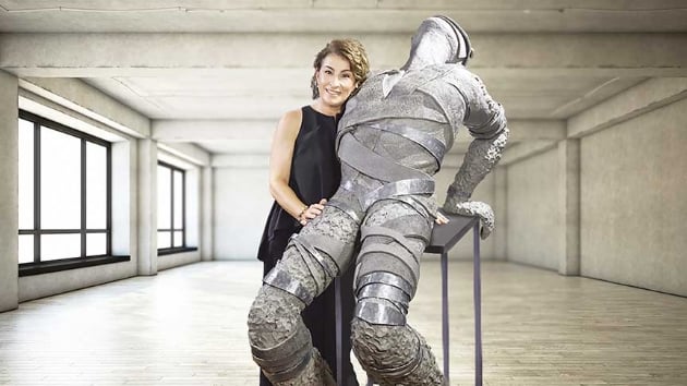 Kurun heykellerArt Miami yolcusu