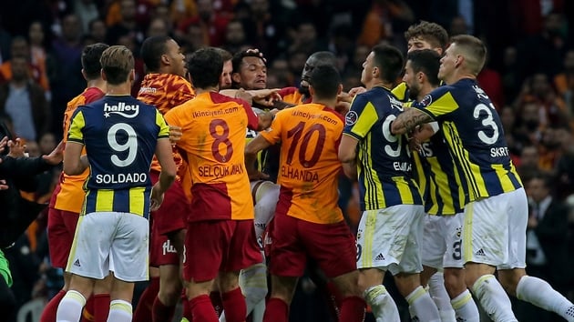 TFF, olayl Galatasaray-Fenerbahe derbisinin ardndan disiplin sevklerini aklad