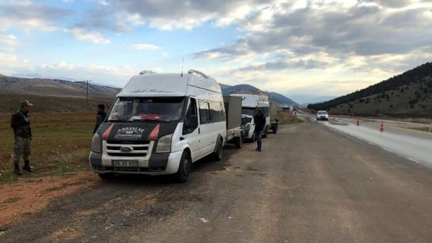 Kahramanmara'ta 52 dzensiz gmen yakaland
