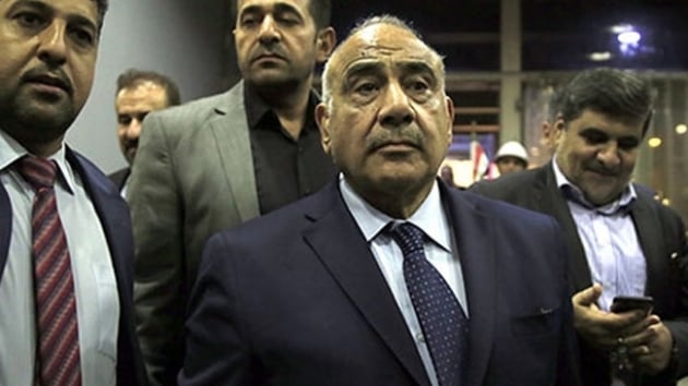 Irak Babakan Abdulmehdi: Irak, ABD'nin ran'a uygulad yaptrmlarn bir paras deil 