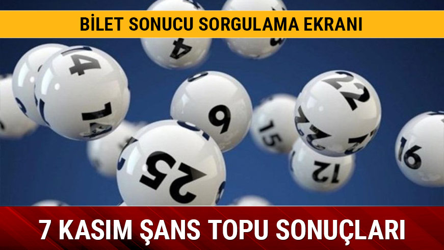 �ans Topu sonu�lar� 7 Kas�m sonu�lar�